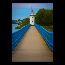 Cheboygan Lighthouse #6557 posters