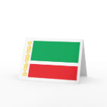 Chechnya Flag Greeting Card