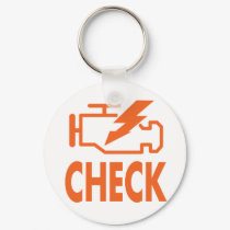 Check Engine keychains