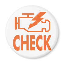 Check Engine magnets by MeisterGaugeFaces Check Engine magnets