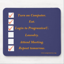 Check-list Mousepad