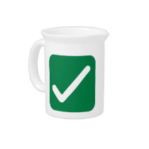 Check mark pitchers