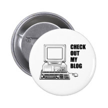 Check Out My Blog! Funny Buttons