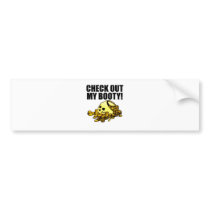 Check Out My Booty Bumper Sticker