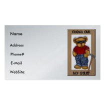 profile, cards, business, skinny, card, businesses, note, post, Business Card with custom graphic design