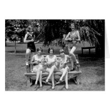Check Out Those Ukuleles! - 1920s Greeting Cards