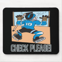 Check Please Mouse Pad