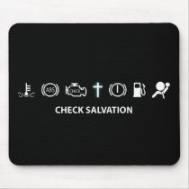 Check Salvation mousepads by poet480 Check Salvation mousepads