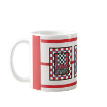 checked floral mugs #2