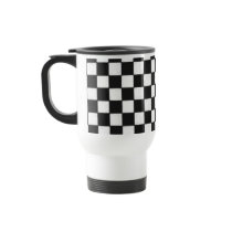 CHECKER BOARD COFFEE MUG