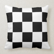 Checker Board Throw Pillow
