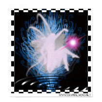 Checker Fairy Picture posters