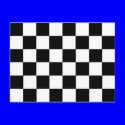 Checker Pattern postcards