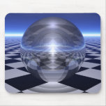 Checker Spheres Mouse Pads