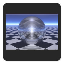 Checker Spheres stickers