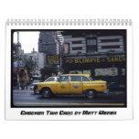 Checker Taxi Cabs by Matt Weber calendars