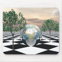 Checker Trees mousepads
