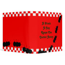 Checkerboard Ants Binders