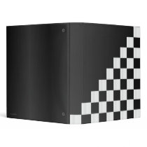 Checkerboard Avery Binder