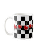 Checkerboard Cherries Mug