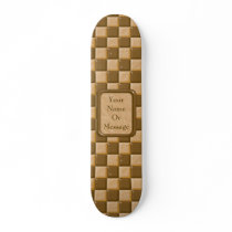 Checkerboard - Chocolate Peanut Butter Skate Boards