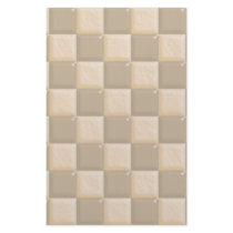 Checkerboard - Chocolate Peanut Butter Stationery Paper