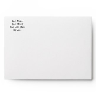 Checkerboard Envelope envelope