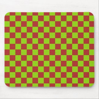 Checkerboard Gone Mad: Mousepad mousepad