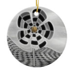 Checkerboard Landscape Ornament