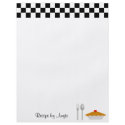 Checkerboard Pie Recipe Paper flyer