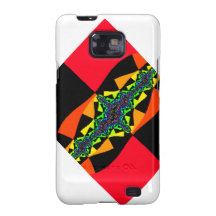 Checkerboard Quasar Android Case Galaxy SII Case