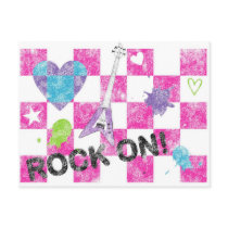 Checkerboard Rock postcards