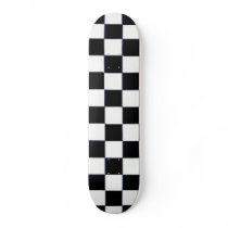 checkerboard skate board deck
