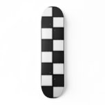 checkerboard skateboard