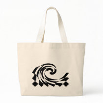 Checkerboard Wave Bag