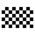 Checkered Black and White