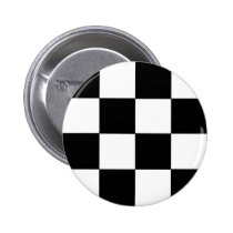 Checkered Black & White buttons
