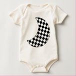 Checkered Crescent Moon T-shirt