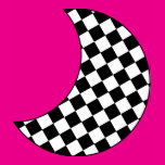 Checkered Crescent Moon Tshirt