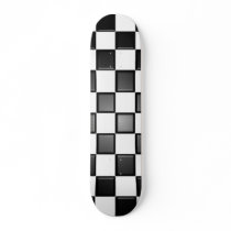 Checkered deck skateboards