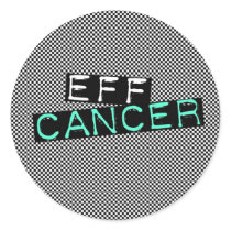 checkered eff cancer sticker
