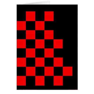 Checkered Flag Greeting Cards by lonvig