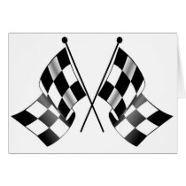 checkered flag cards