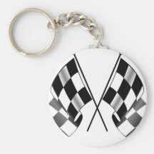 checkered flag key chains