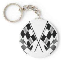 checkered flag key chains