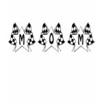 Checkered Flag Mom t-shirts