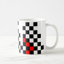 Checkered Flag mugs by lonvig Checkered Flag mugs