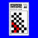 Checkered Flag postage