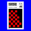 Checkered Flag postage