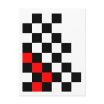 Checkered Flag postcards